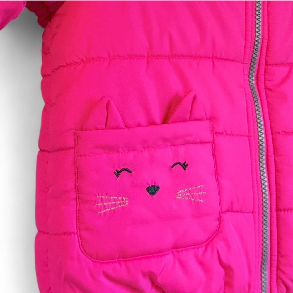 Carter’s Girl Size 4 Pink Puffer‎ Winter Fall Jacket